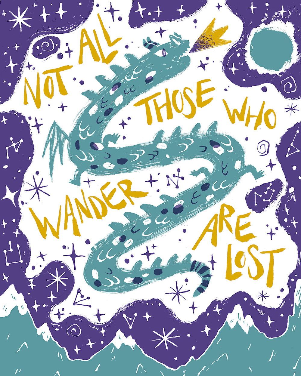 Not All Those Who Wander Are Lost by Abayomi Louard-Moore